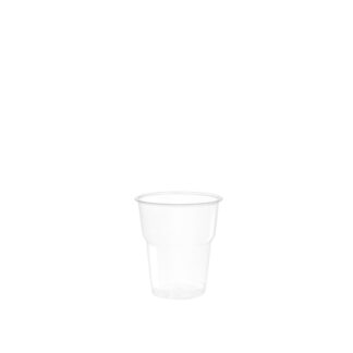 Recycled transparent R-PET cup, 25 cl - 1000pcs | Amonn