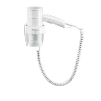  Premium 1600 Haartrockner mit Wandhalterung, Farbe Weiß - 1600W | Valera