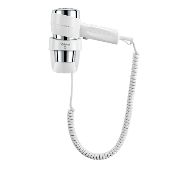 Action Super Plus 1800 wall-mounted hair dryer, color white and chrome - 1800W | Valera