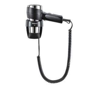  Action Super Plus 1800 Haartrockner mit Wandhalterung, Farbe Schwarz/Chrom - 1800W | Valera