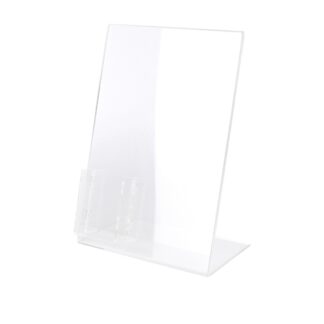 Porta avvisi A4 con porta telecomando - 22xh32,5cm | Amonn