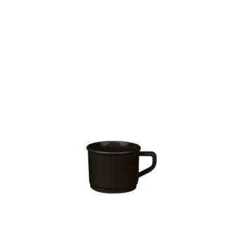 Black melamine cup - 10pcs | Amonn