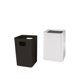 Cestino gettacarte in polipropilene e ABS bianco - 8L | Amonn