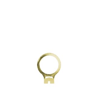 Golden metal ring for hanger - 50pcs | Amonn
