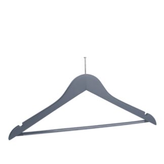 Gruccia in legno di loto grigio, chiodo nichelato - 50pz | Amonn