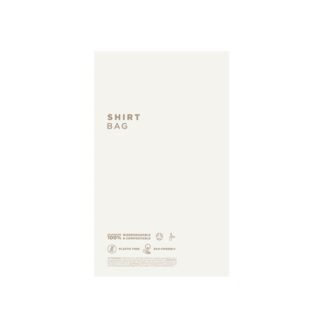 Shirtbeutel aus biologisch abbaubarem und kompostierbarem Kunststoff - 1000Stk | Amonn