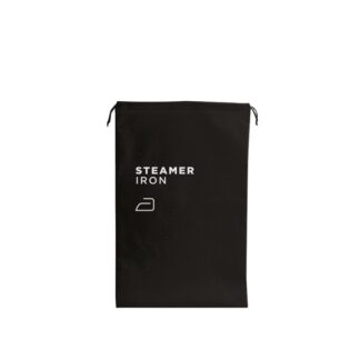 Sacchetto per stiratrice verticale o ferro da stiro in cotone nero - 25x40cm | Amonn