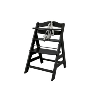 Black wooden high chair | Amonn