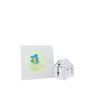 Libricino 'My House' con schede per la costruzione di una casetta - 60pz | Birba Adventures