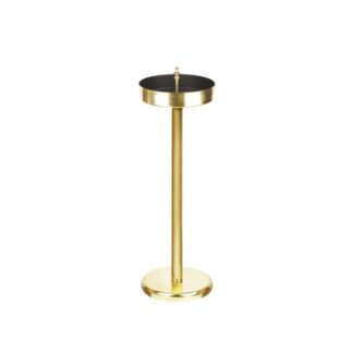 Floor stand ashtray in brass | Classic