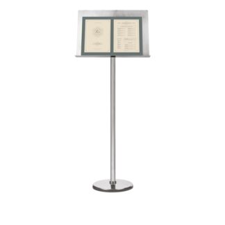 Leggio su piantana in ottone cromato | Classic