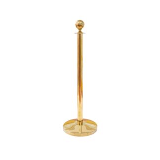 Barrier pole in gold metal | Amonn