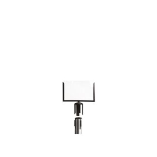 Notice holder for barrier pole, A4 horizontal | Amonn