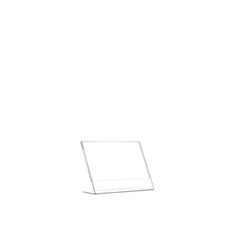 Information display in horizontal A4 format, L-shape base | Amonn