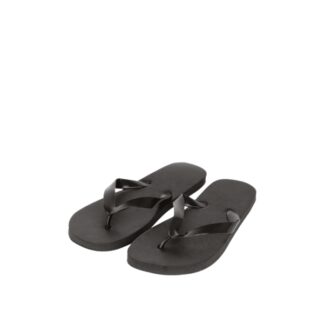 Mild flip-flops in black rubber, women's size - 50pcs | Amonn