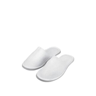 Pantofola Smooth in spugna bianca, misura donna - 80pz | Amonn