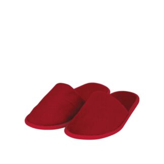 Pantofola Delicate in spugna Soft Plush bordeaux, misura unisex - 100pz | Amonn