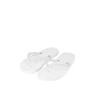 Flip-Flop Calm aus stabilem weißem Gummi, Damengröße - 50Stk | Amonn