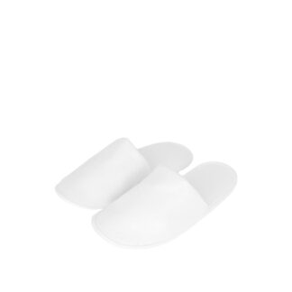 Slipper Cloud aus weißer Mikrofaser, Unisex-Größe - 200Stk | Amonn