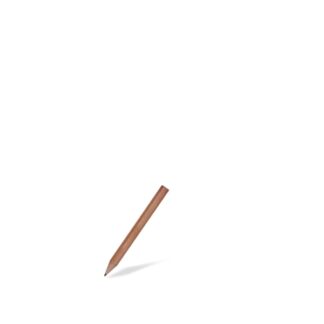 Matita tonda in legno naturale, esterno naturale, 9cm - 100pz | Amonn