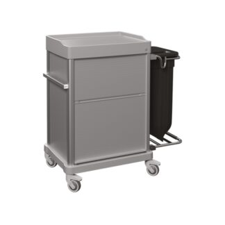 Carrello biancheria 'Maja' con anta di chiusura | Amonn