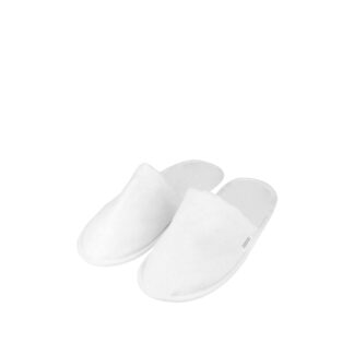 Biolook slipper in biodegradable and compostable material, colour white, unisex size - 100pcs | Amonn