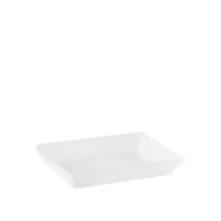 Bisabbiato tray in transparent satin-finished plexiglass - 16x10x3cm
