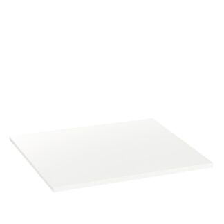 Linear 0.5 tray in glossy white plexiglass - 30x20x0,5cm