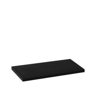 Linear 1.0 tray in black plexiglass - 25x14x1cm