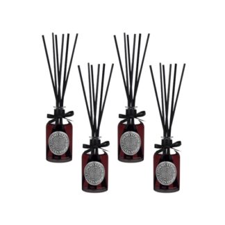 Confezione da 4 diffusori a osmosi, fragranza Nobile, 100 ml