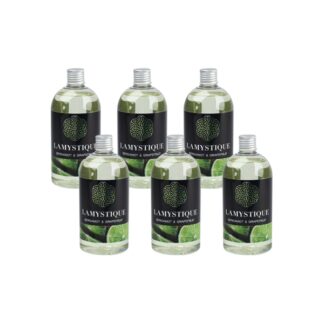 Packaging of 6 refills Bergamot & Grapefruit, 500 ml