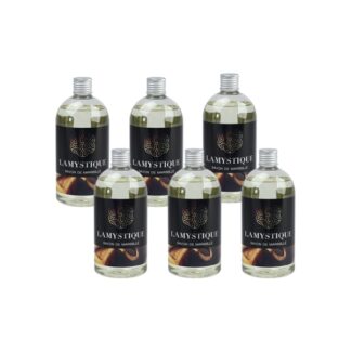 Packaging of 6 refills Savon de Marseille, 500 ml