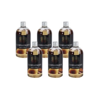 Confezione da 6 refill Pera & Vaniglia, 500 ml