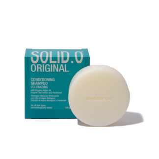 Solid.O Shampoo balsamo solido, Uomo - 100gr/84pz